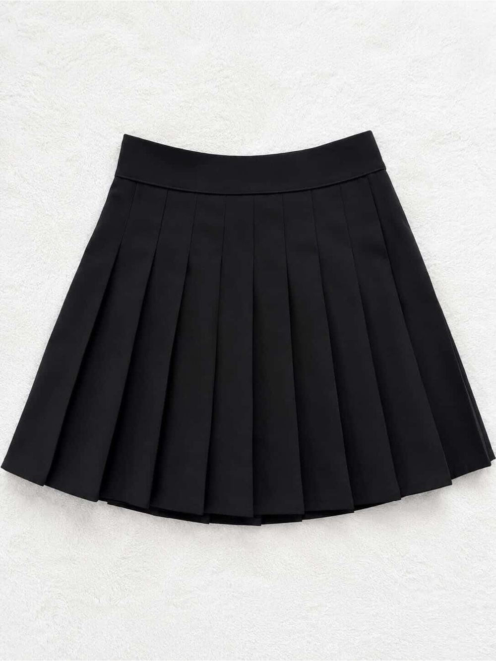 Women’s Black Pleated Tennis Skirt Wafa Size S